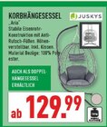 Korbhängesessel Aria im Angebot bei Marktkauf in Osnabrück Korbhängesessel Aria Angebote von JUSKYS bei Marktkauf Osnabrück für 129,99 €