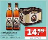 FRANZISKANER Angebote von Franziskaner bei Getränke Oase Rheda-Wiedenbrück für 14,99 €