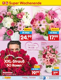 Blumenstrauß Angebot im aktuellen Netto Marken-Discount Prospekt auf Seite 46