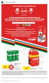 Coca-Cola Angebote im Prospekt "-50% DE REMISE IMMÉDIATE SUR LE 2ÈME" von Intermarché Super auf Seite 34
