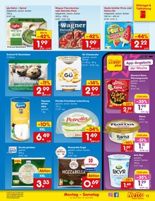 Pizza im Netto Marken-Discount Prospekt "Aktuelle Angebote" mit 62 Seiten (Augsburg)