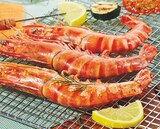 GAMBAS ROUGES D'ARGENTINE SAUVAGES ENTIÈRES CRUES CONGELÉES en promo chez Auchan Hypermarché GAMBAS ROUGES D'ARGENTINE SAUVAGES ENTIÈRES CRUES CONGELÉES dans le catalogue Auchan Hypermarché