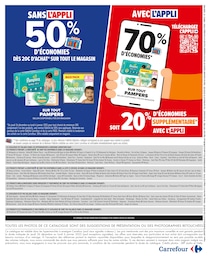 Offre Pampers dans le catalogue Carrefour du moment à la page 2