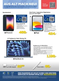 MacBook Air Angebot im aktuellen EURONICS Prospekt auf Seite 11