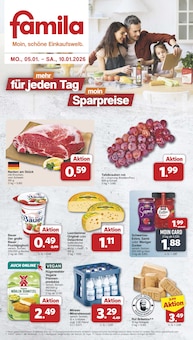 Briketts Angebot im famila Nordwest Prospekt, gültig von 05.01.2026 bis 10.01.2026 Briketts Angebot im aktuellen famila Nordwest Prospekt auf Seite 1