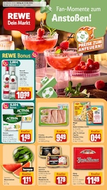 REWE Supermarkt Prospekt der aktuellen Woche mit 32 Seiten, gültig von 15.06.2026 bis 20.06.2026, in Baesweiler und Umgebung Aktueller REWE Supermarkt Prospekt in Baesweiler und Umgebung, "Dein Markt" mit 32 Seiten, 15.06.2026 - 20.06.2026