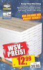 Design-Vinyl-Klick-Belag bei wohnen & sparen Stelter im Versmold Prospekt für 12,99 €