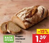 Roggenmischbrot von Backstube für 1,39 € bei Netto Marken-Discount im Angebot Roggenmischbrot von Backstube im aktuellen Netto Marken-Discount Prospekt