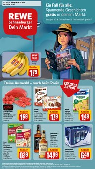 Aktueller REWE Prospekt "Dein Markt" Seite 1 von 26 Seiten für Oppenweiler