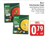 Feinschmecker Suppe Tomaten Suppe Toscana Angebote von Knorr bei E center Dresden für 0,79 €