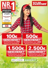Aktueller Höffner Prospekt, "NR.1 BEIM PREIS", mit Angeboten der Woche, gültig von 04.06.2025 bis 04.06.2025
