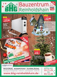 Aktueller Bauzentrum Reinholdshain Prospekt "Regional. Kompetent. Zuverlässig." Seite 1 von 8 Seiten für Dippoldiswalde