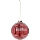 Boule de Noël en verre - Action en promo chez Action Alençon à 1,99 €