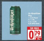 Pils von Ur-Krostitzer für 0,79 € bei EDEKA im Angebot Pils von Ur-Krostitzer im aktuellen EDEKA Prospekt