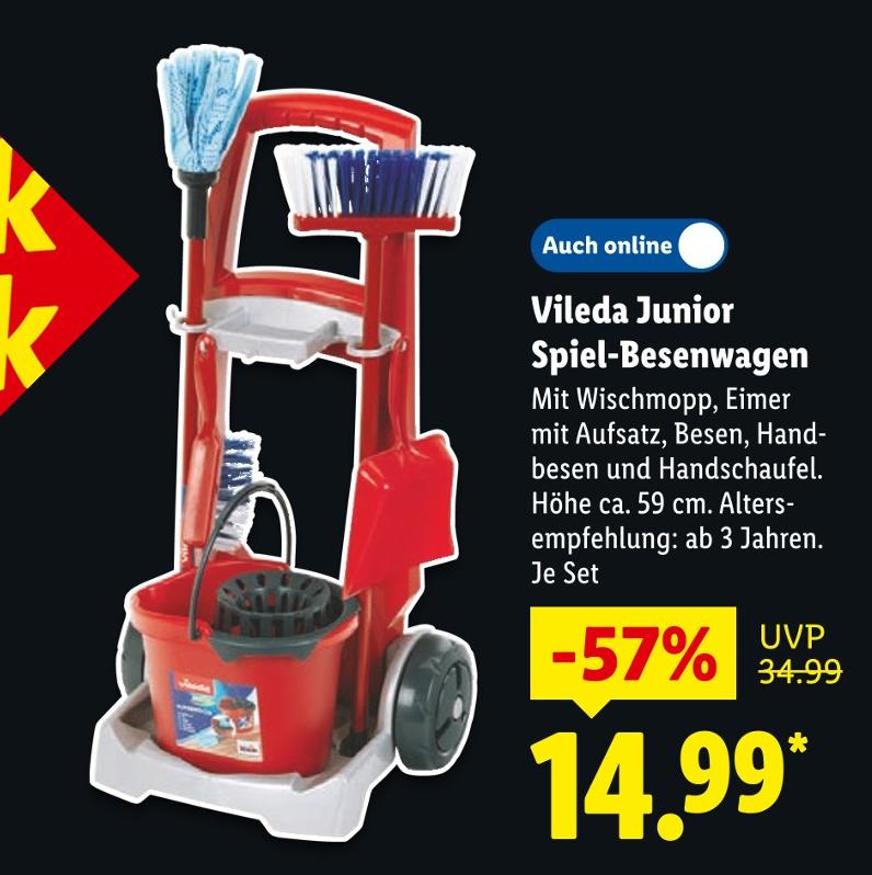 Junior Spiel-Besenwagen