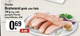 Frische Bratwurst grob oder fein im Angebot bei EDEKA in Pinneberg Frische Bratwurst grob oder fein Angebote bei EDEKA Pinneberg für 0,69 €