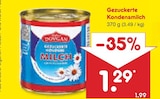 Gezuckerte Kondensmilch von Dovgan für 1,29 € bei Netto Marken-Discount im Angebot Gezuckerte Kondensmilch von Dovgan im aktuellen Netto Marken-Discount Prospekt