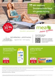 mea - meine apotheke Prospekt für Thundorf i.UFr. mit 4 Seiten mea - meine apotheke Prospekt für Thundorf i.UFr.: Unsere Juni-Angebote, 4 Seiten, 01.06.2022 - 30.06.2022