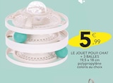 Promo Le jouet pour chat + 3 balles à 5,99 € dans le catalogue Stokomani à Orange