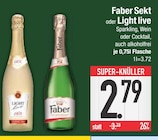 Faber Sekt im Angebot bei EDEKA in Augsburg Faber Sekt Angebote von Faber bei EDEKA Augsburg für 2,79 €