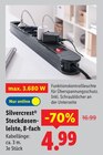 Steckdosenleiste, 8-fach von Silvercrest im aktuellen Lidl Prospekt für 4,99 €