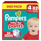 Culottes "Duo pack" - PAMPERS en promo chez Carrefour Market Béziers à 20,39 €