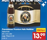 Aktuelle Bier Angebote bei Netto Marken-Discount in Hemer Aktuelles Premium Hefe Weißbier Angebot bei Netto Marken-Discount in Hemer ab 13,99 €