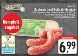 Aktuelle Kohlrabi Angebote bei EDEKA in Wuppertal Aktuelles Bratwurst mit Kohlrabi Gemüse Angebot bei EDEKA in Wuppertal ab 6,99 €
