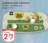 Aktuelles Deutsche Freilandeier Angebot bei GLOBUS in Bochum ab 2,79 €