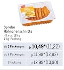 Hähnchenschnitte von  im aktuellen Metro Prospekt für 11,22 €