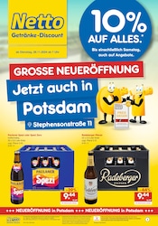 Aktueller Netto Marken-Discount Discounter Prospekt in Potsdam und Umgebung, "DER ORT, AN DEM DU IMMER AUSGEZEICHNETE PREISE FINDEST." mit 6 Seiten, 25.11.2024 - 30.11.2024