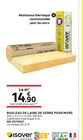 Rouleau de laine de verre pour murs - ISOVER en promo chez LEROY MERLIN Rouleau de laine de verre pour murs - ISOVER dans le catalogue LEROY MERLIN