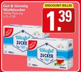 Würfelzucker im Angebot bei WEZ in Bad Oeynhausen Würfelzucker Angebote von Gut & Günstig bei WEZ Bad Oeynhausen für 1,39 €