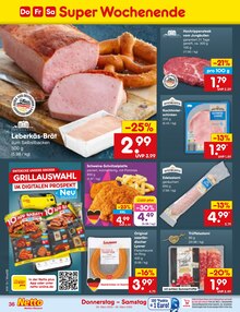 Wurst im Netto Marken-Discount Prospekt "Aktuelle Angebote" mit 60 Seiten (Karlsruhe)