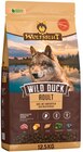 Hundetrockenfutter im REWE Prospekt Hundetrockenfutter von Wolfsblut im aktuellen REWE Prospekt für 64,99 €