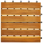TERRASSENFLIESE Akazie Uno Holz, Kunststoff 15 Stück im Angebot bei XXXLutz in Wiesbaden TERRASSENFLIESE Akazie Uno Holz, Kunststoff 15 Stück Angebote von Ambia Garden bei XXXLutz Wiesbaden für 21,99 €