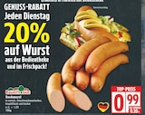 Bockwurst von Bauern Gut für 0,99 € bei EDEKA im Angebot Bockwurst von Bauern Gut im aktuellen EDEKA Prospekt