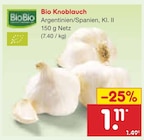 Bio Knoblauch von BioBio für 1,11 € bei Netto Marken-Discount im Angebot Bio Knoblauch von BioBio im aktuellen Netto Marken-Discount Prospekt