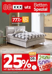 Aktueller XXXLutz Möbelhäuser Dreieich Prospekt "Betten Spezial" mit 16 Seiten