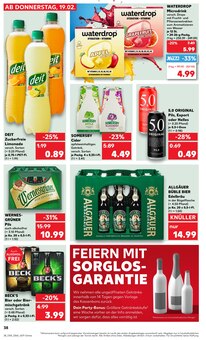 Becks im aktuellen Kaufland Prospekt (Potsdam) Becks im Kaufland Prospekt "KNĂśLLER" mit 59 Seiten (Potsdam)