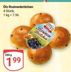 Aktuelles Rosinenbrötchen Angebot bei GLOBUS in Mannheim ab 1,99 €