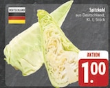 Spitzkohl im Angebot bei E center in Jena Spitzkohl Angebote bei E center Jena für 1,00 €