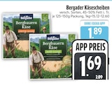 Bergbauern Käse würzig-mild von Bergader im aktuellen EDEKA Prospekt für 1,69 €