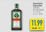 Kräuterlikör Angebote von Jägermeister bei diska Erlangen für 11,99 €