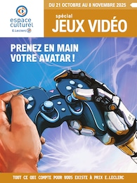 Catalogue Supermarchés de E.Leclerc à Saint-André-de-Lidon Prospectus E.Leclerc à Saint-André-de-Lidon, "SPÉCIAL JEUX VIDÉO", 20 pages, 21/10/2025 - 08/11/2025
