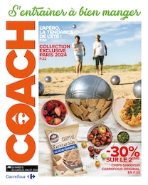 Prospectus Carrefour à Cahors, "S'entraîner à bien manger", 24 pages, 09/07/2024 - 22/07/2024