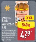 Bockwürstchen XXL von Landbeck im aktuellen ALDI Nord Prospekt