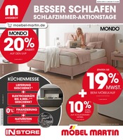 Aktueller Möbel Martin Möbel & Einrichtung Prospekt in Pluwig und Umgebung, "BESSER SCHLAFEN" mit 24 Seiten, 01.10.2025 - 19.10.2025