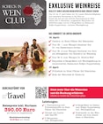 Exklusive Weinreise von sr travel im aktuellen E center Prospekt