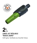 LANCE-JET RÉGLABLE "BEAUX JOURS" - E.Leclerc à Boulogne-Billancourt LANCE-JET RÉGLABLE "BEAUX JOURS" en promo chez E.Leclerc Boulogne-Billancourt à 2,29 €